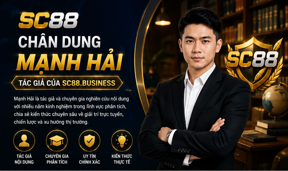 Chân dung Mạnh Hải, tác giả của SC88.business